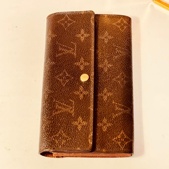 Louis Vuitton Sarah wallet dark monogram - Picture 2 of 16
